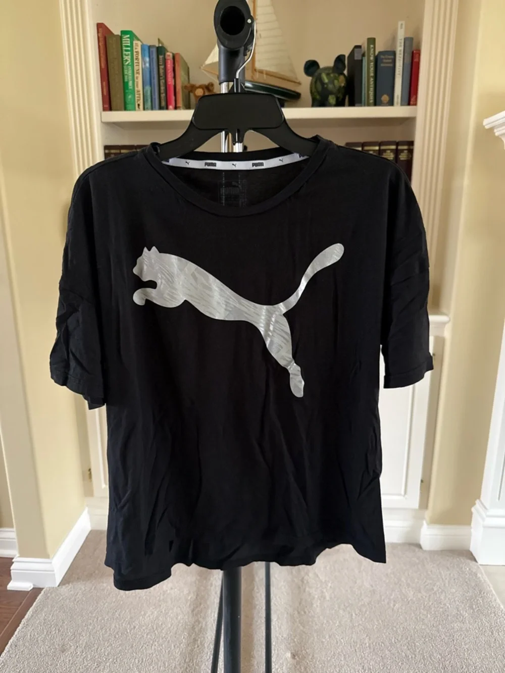 PUMA Essentials Big Cat Logo T-shirt - Picture 1 of 3